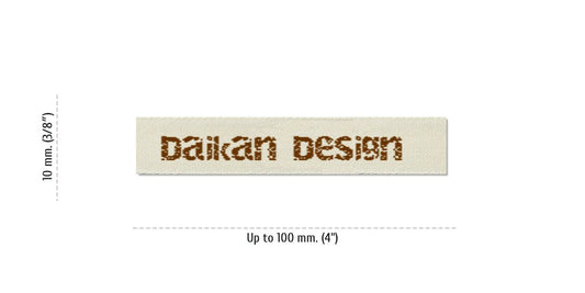 Size for Easy Labels DAIKAN, 10 mm. (3/8″)