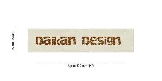Size for Easy Labels DAIKAN, 15 mm. (5/8″)