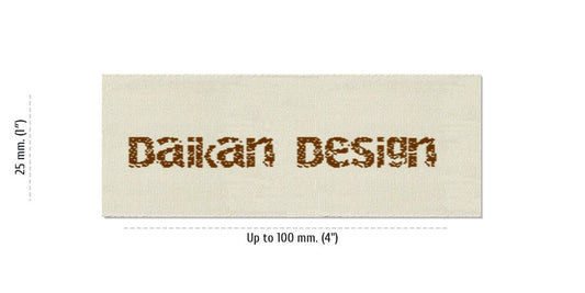 Size for Easy Labels DAIKAN, 25 mm (1″)
