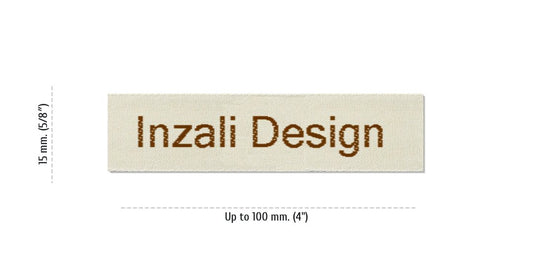 Size for Easy Labels INZALI, 15 mm. (5/8″)