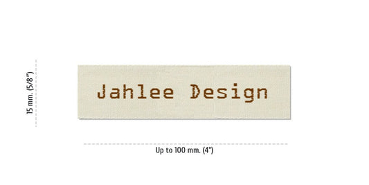 Size for Easy Labels JAHLEE, 15 mm. (5/8″)