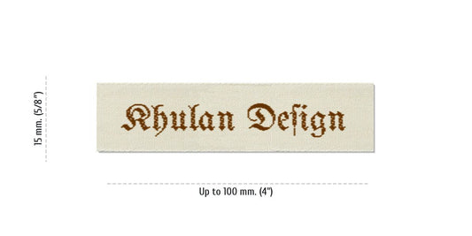 Size for Easy Labels KHULAN, 15 mm. (5/8″)