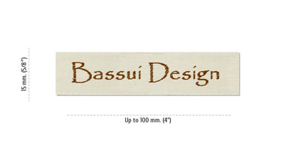 Sizes for Easy Labels BASSUI, 15 mm. (5/8″)