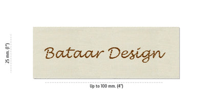 Sizes for Easy Labels BATAAR, 25 mm (1″)