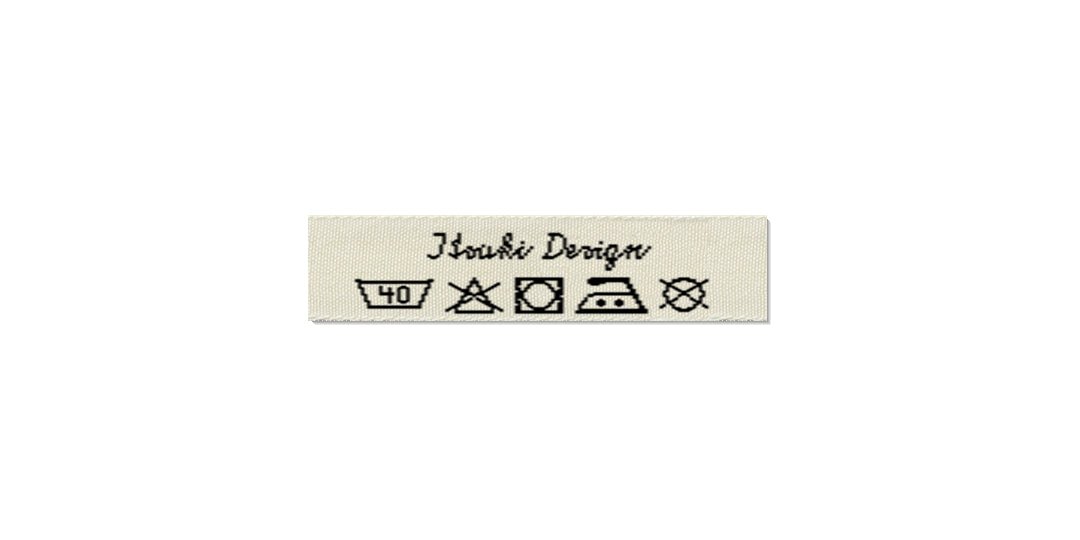 Design template for Care Labels ITSUKI, 10 mm. (3/8″)