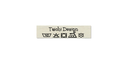 Design template for Care Labels TAICHI, 10 mm. (3/8″)