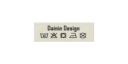 Design template for Care Labels DAININ, 15 mm. (5/8″)
