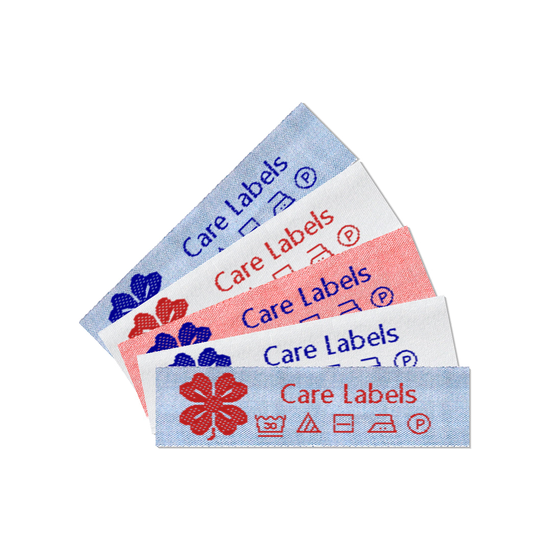 Care Custom Labels - Woven Clothing Labels