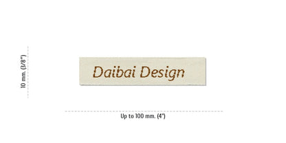Sizes for Easy Labels DAIBAI, 10 mm. (3/8″)