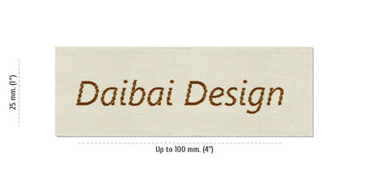 Sizes for Easy Labels DAIBAI, 25 mm (1″)