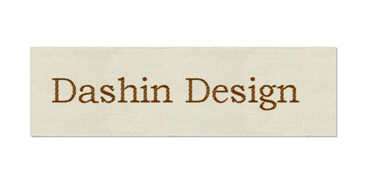 Design template for Easy Labels DASHIN, 25 mm (1″)