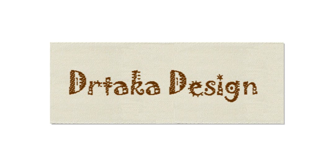 Design template for Easy Labels DRTAKA, 25 mm (1″)