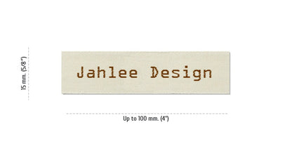 Size for Easy Labels JAHLEE, 15 mm. (5/8″)
