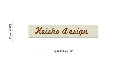 Size for Easy Labels KEISHO, 10 mm. (3/8″)