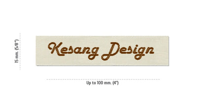 Size for Easy Labels KESANG, 15 mm. (5/8″)