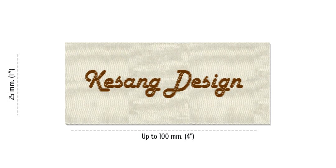 Size for Easy Labels KESANG, 25 mm (1″)