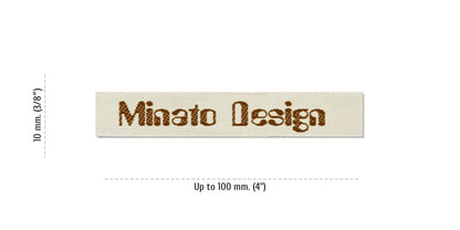 Size for Easy Labels MINATO, 10 mm. (3/8″)