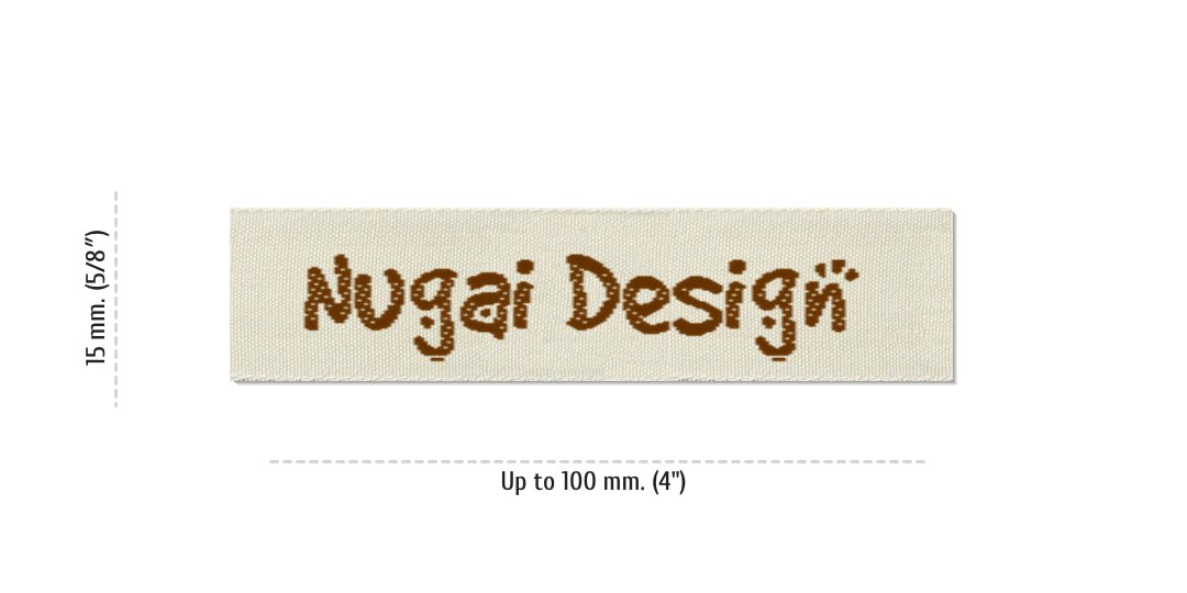 Size for Easy Labels NUGAI, 15 mm. (5/8″)