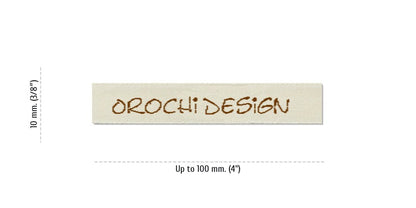 Size for Easy Labels OROCHI, 10 mm. (3/8″)