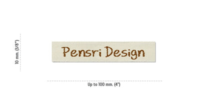 Size for Easy Labels PENSRI, 10 mm. (3/8″)