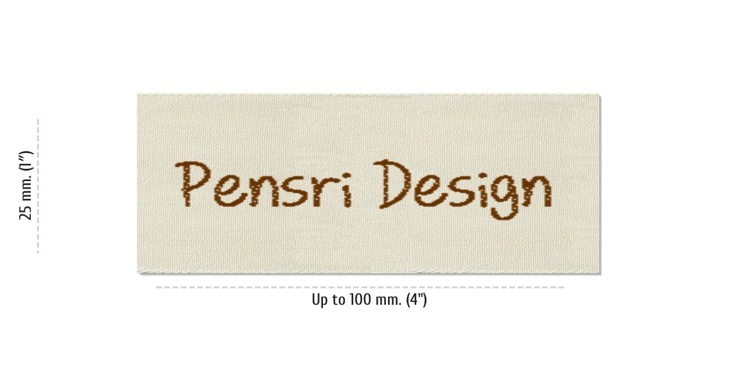 Size for Easy Labels PENSRI, 25 mm (1″)