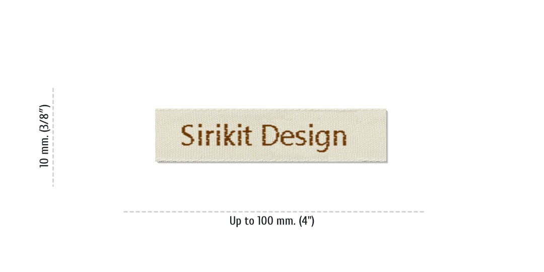 Sizes for Easy Labels SIRKIT, 10 mm. (3/8″)