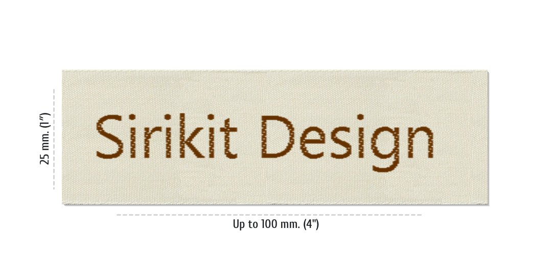 Sizes for Easy Labels SIRKIT, 25 mm (1″)