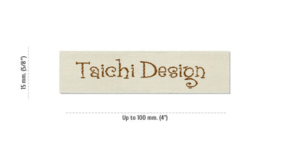 Size for Easy Labels TAICHI, 15 mm. (5/8″)